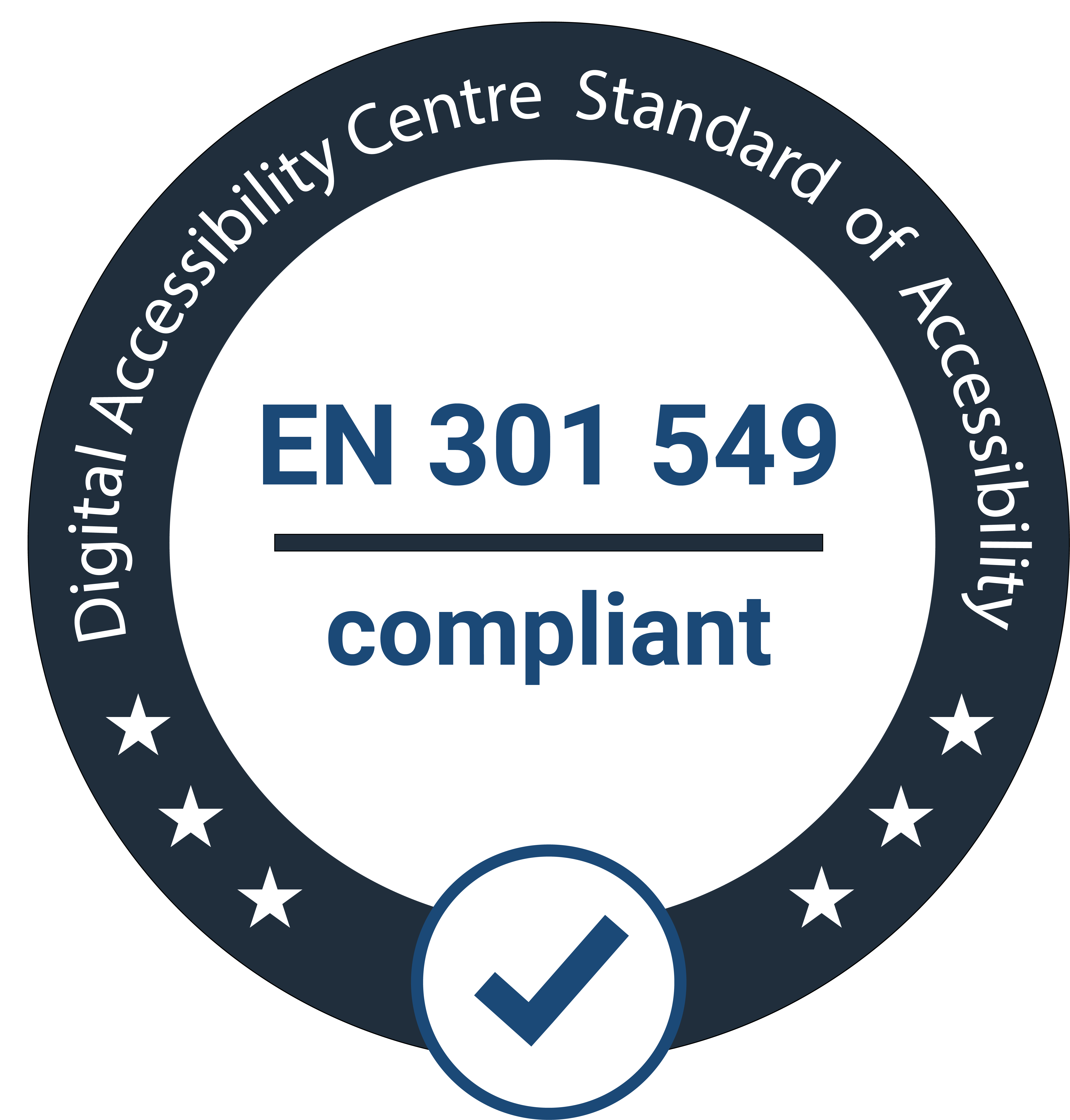 Digital Accessibility Centre Standard of Accessibility - EN 301 549 Compliant
