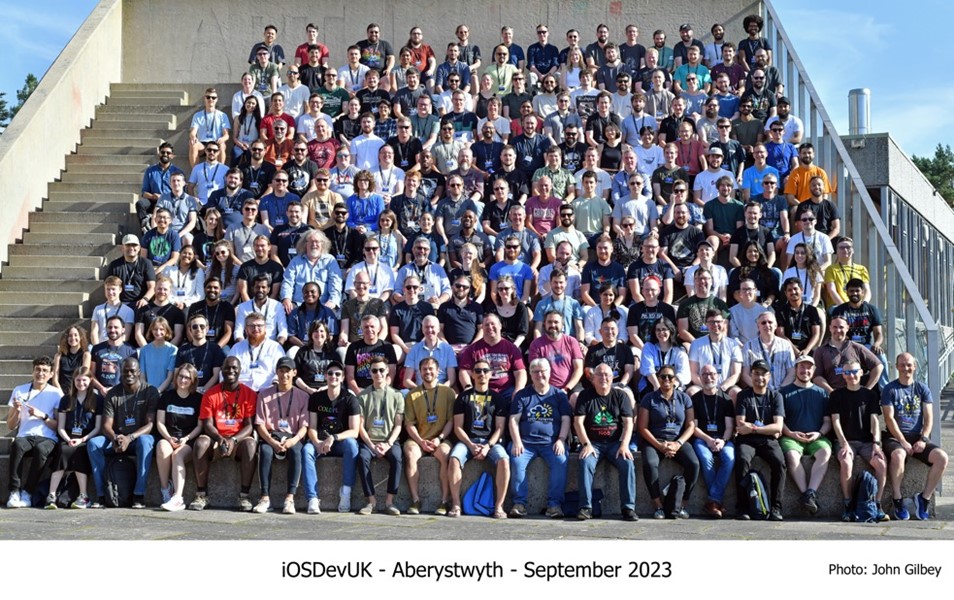 Everyone who attended i O S Dev U K 2023